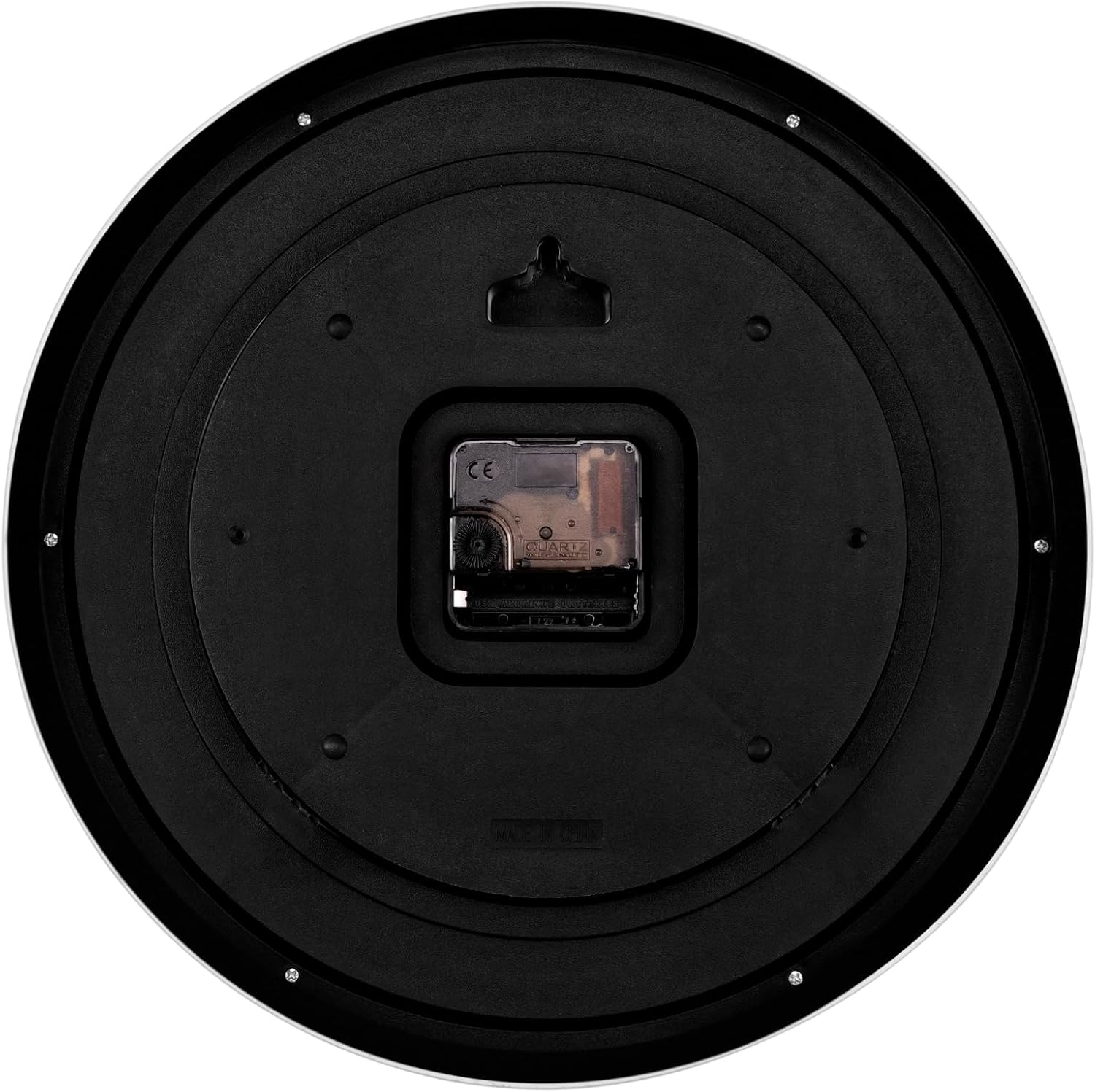 Foxtop Black Wall Clock Silent Non-Ticking 12 Inch Quartz Battery Operated Round Analog Wall Clock for Classroom School Office Living Room Bedroom Home - Image 7
