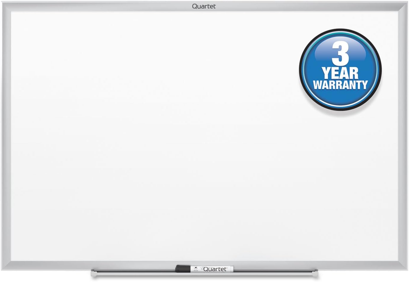 Quartet Whiteboard, Non-Magnetic Dry Erase White Board, 2' x 1.5', Total Erase, Silver Aluminum Frame (S531) - Image 8